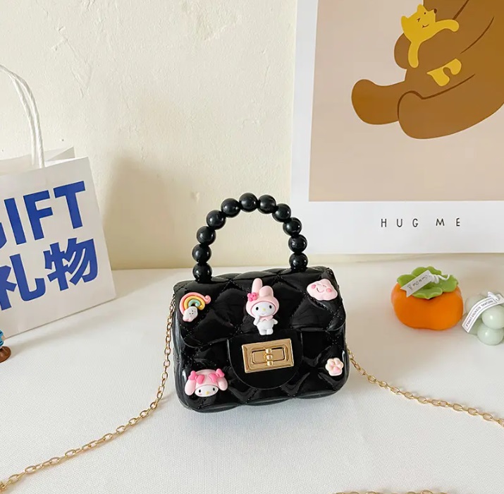 Mini Fashion Silicone Crossbody Coin Purse and Handbag