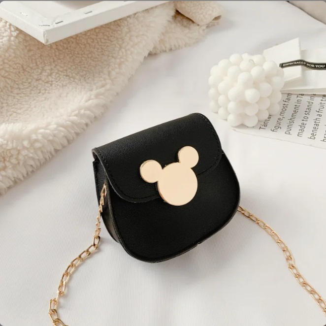 Golden Mouse Shaped Coin Purse