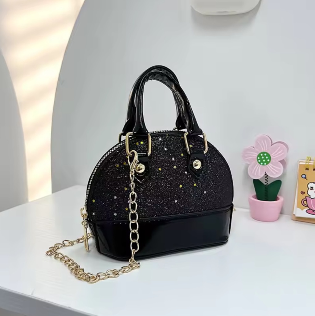 Little Princess Glitter Satchel Purse