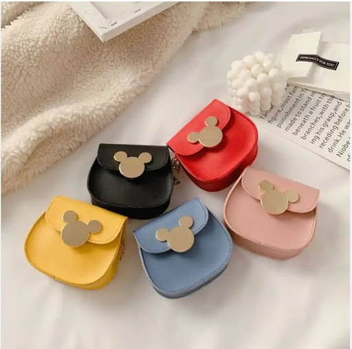 Golden Mouse Shaped Coin Purse