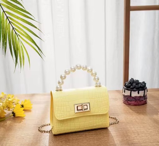 Petite  Shoulder Handbag Crocodile Pattern