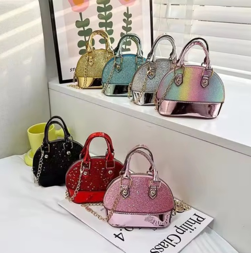 Little Princess Glitter Satchel Purse